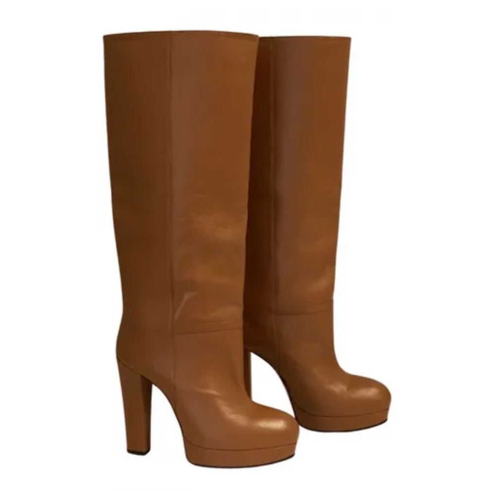 Gucci Platform Leather Boots